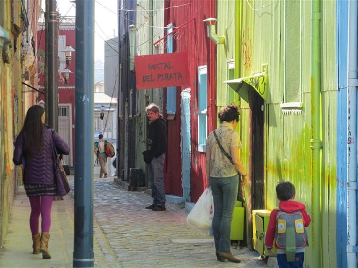 Hostal Del Pirata Valparaíso Eksteriør bilde